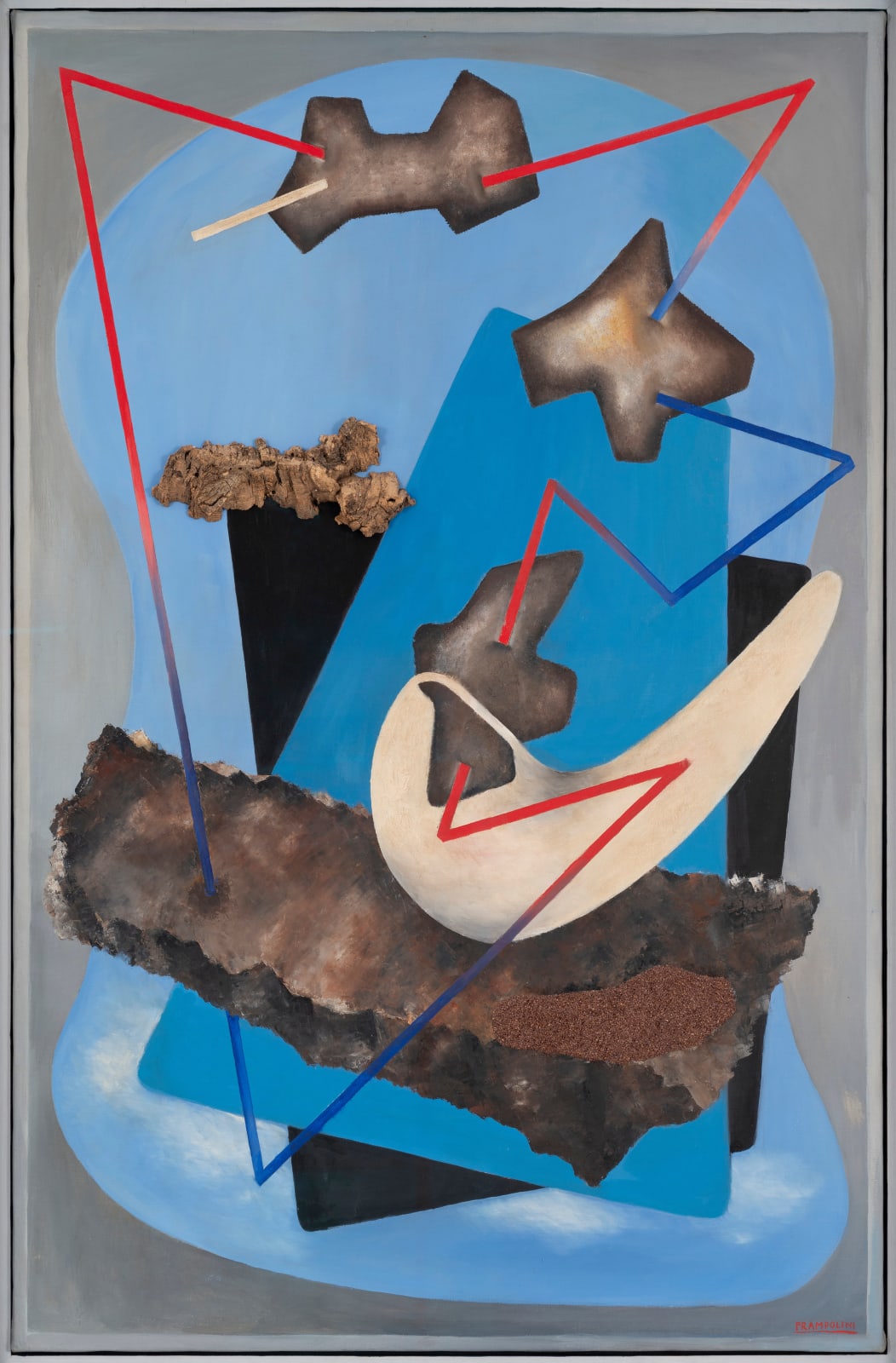 Enrico Prampolini, Continenti Cosmici , 1930