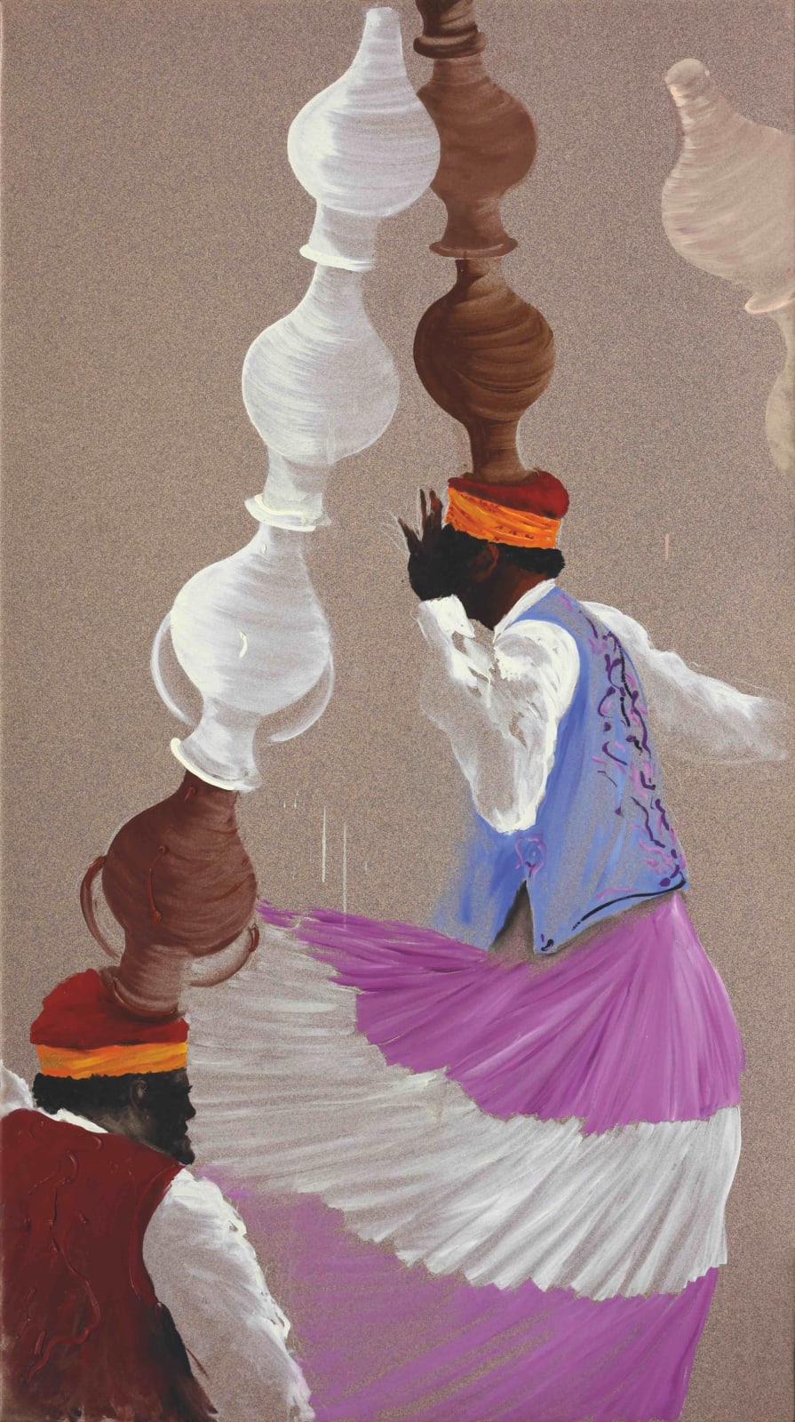 Aldo Mondino, La danse des Jares, 1997