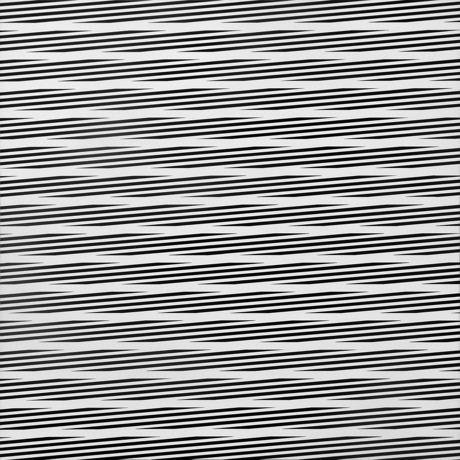 Franco Grignani, Campo lineare oscillante, 1975
