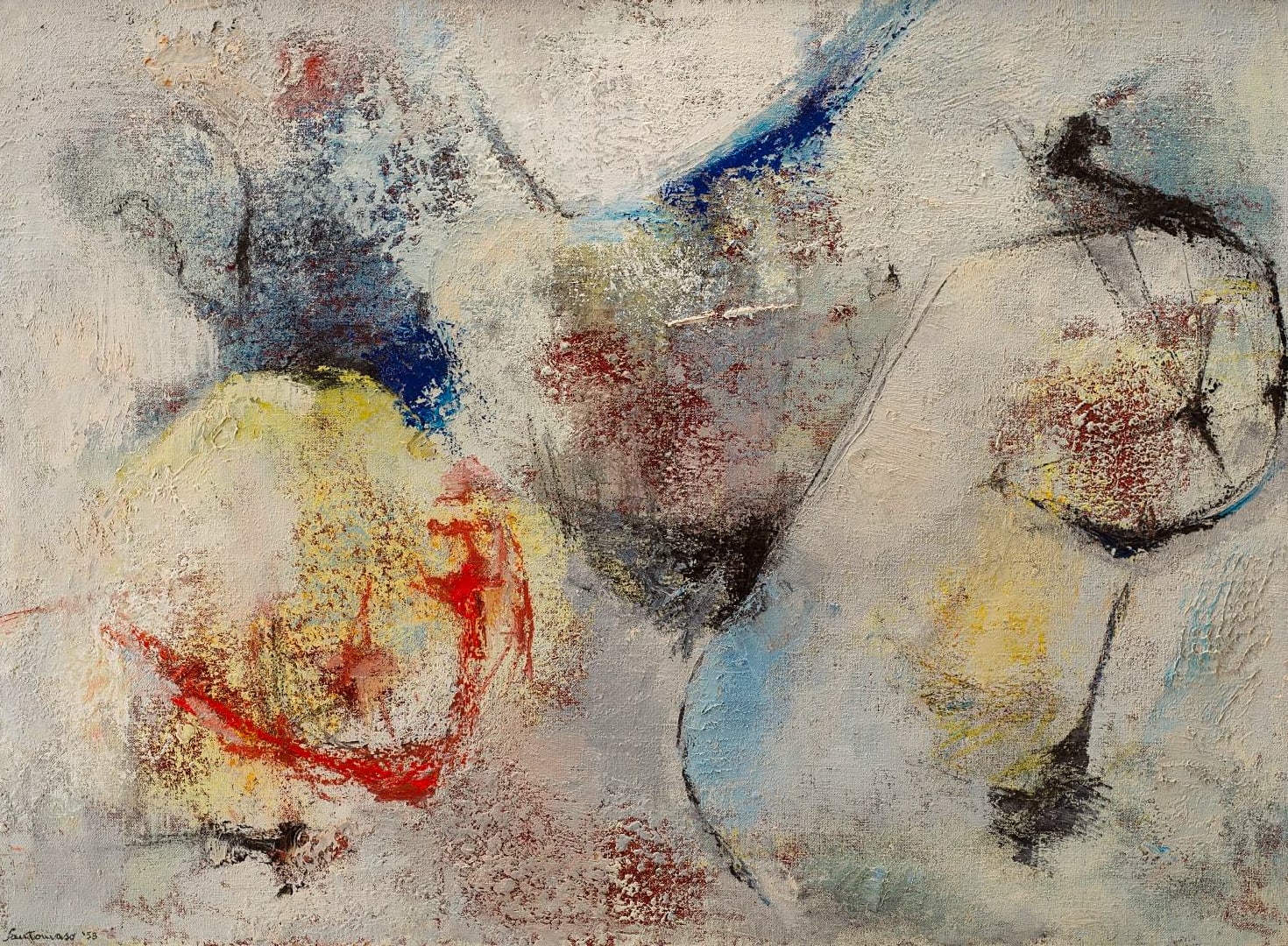 Giuseppe Santomaso, Sogni d'estate, 1958