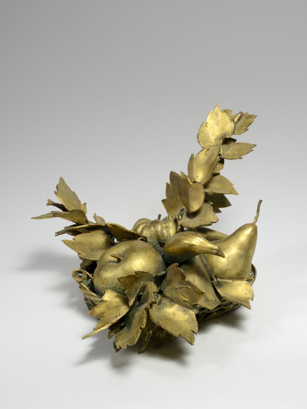 Giacomo Manzù, Cestino con frutta, 1985