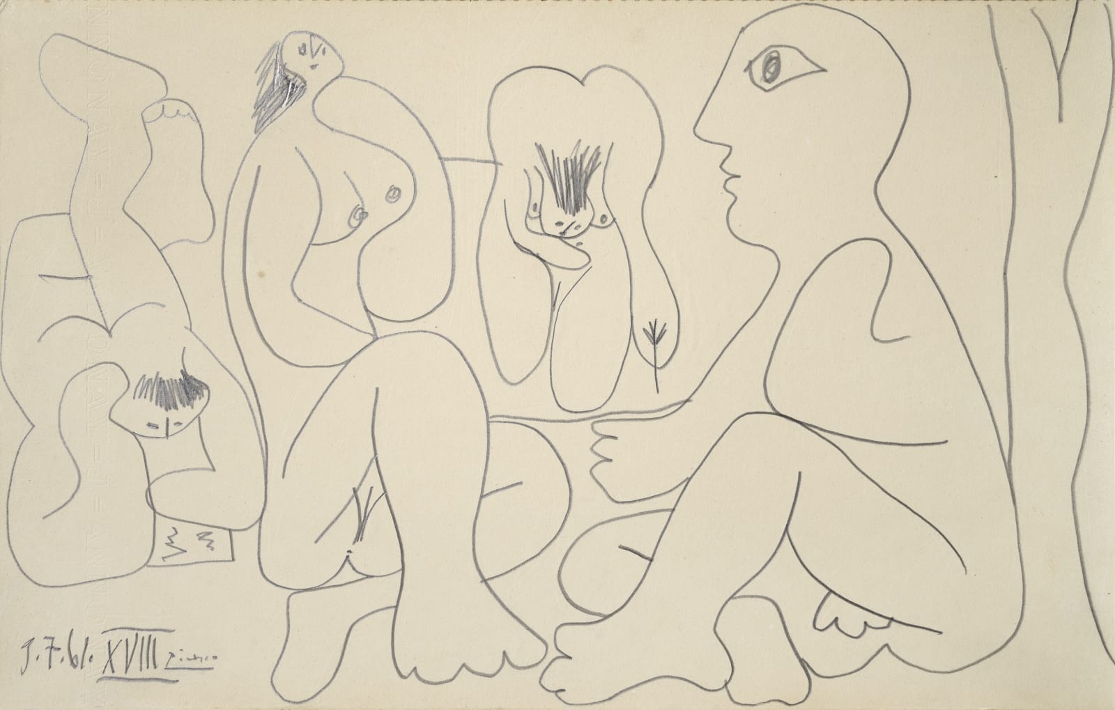 Pablo Picasso, Les déjeuners, 1961