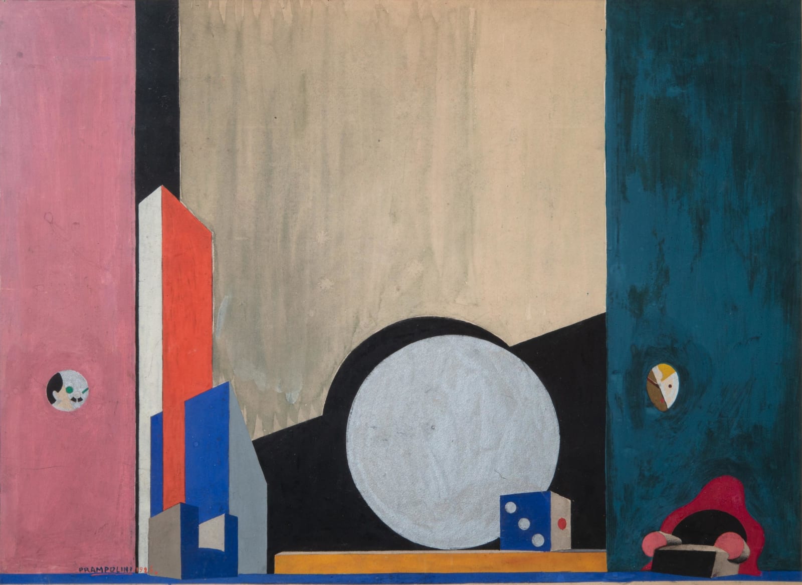 Enrico Prampolini, L'heure du Fantoche, 1926