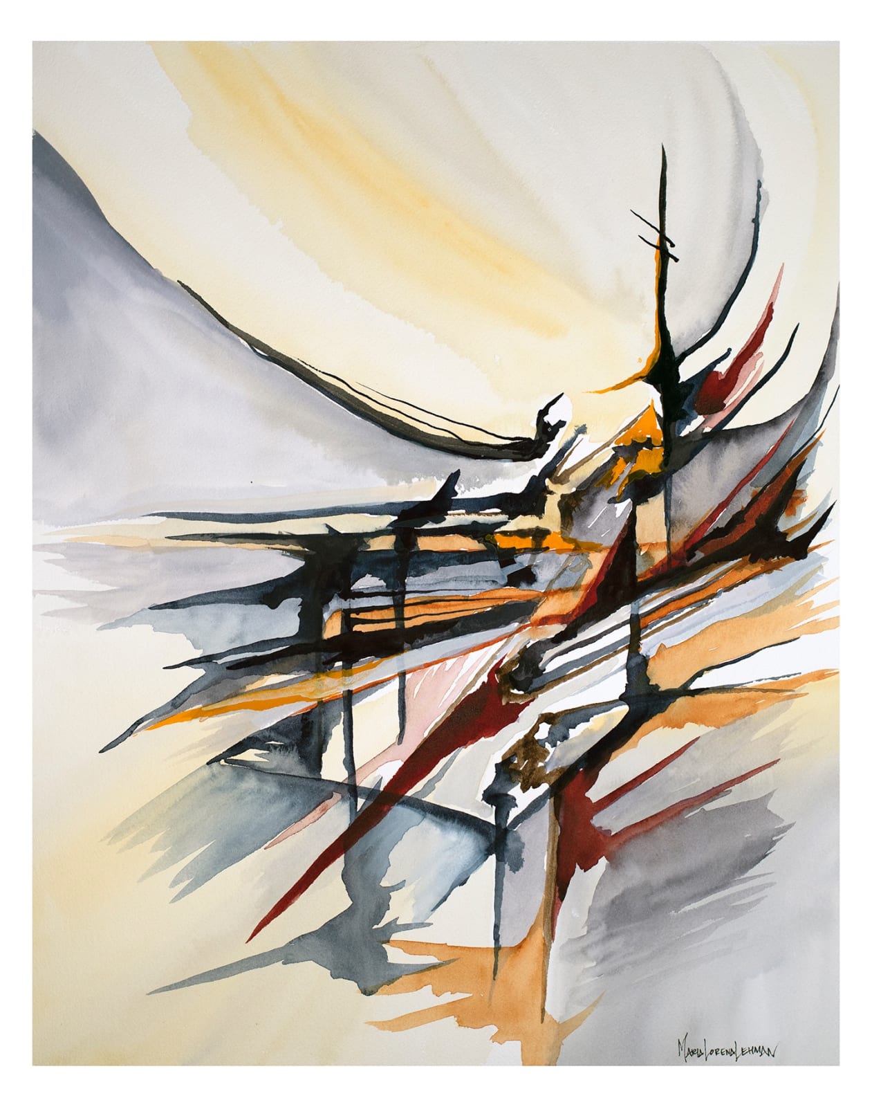 Maria Lorena Lehman, Refracting the Speed of Light, 2021