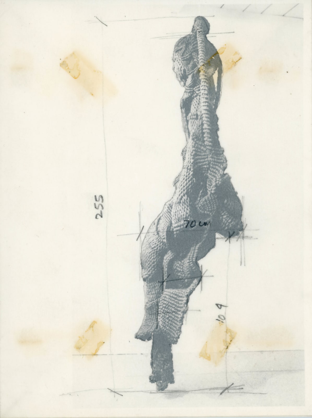 Mrinalini Mukherjee, WOMEN ON SWING - INSTALLATION INSTRUCTION, 1989