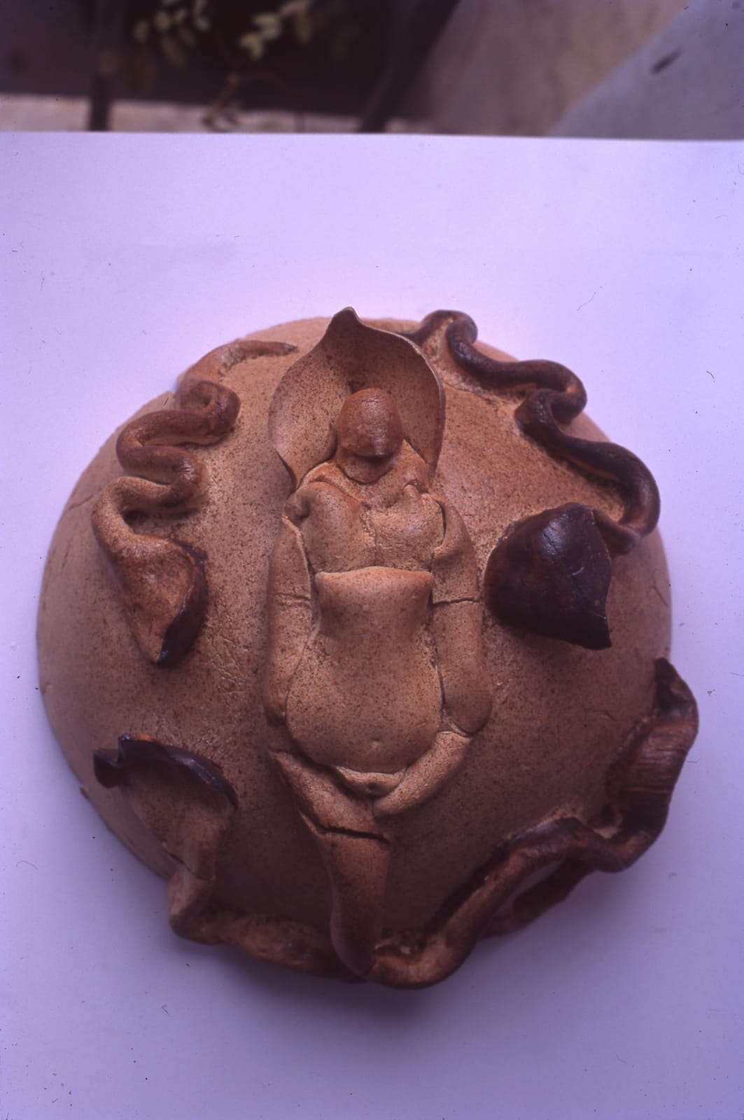 Mrinalini Mukherjee, FOOT PRINTS IN THE SAND II, 1995