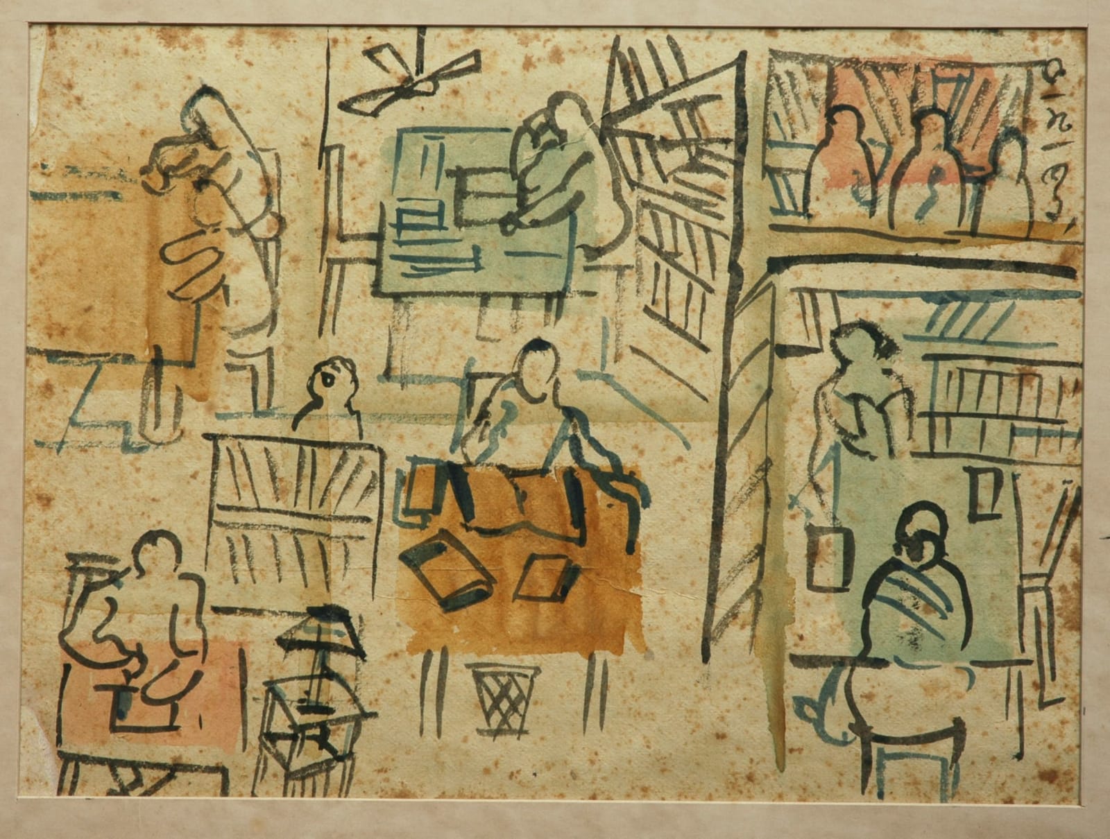 Benode Behari Mukherjee, Library, 5 – 10 – 56