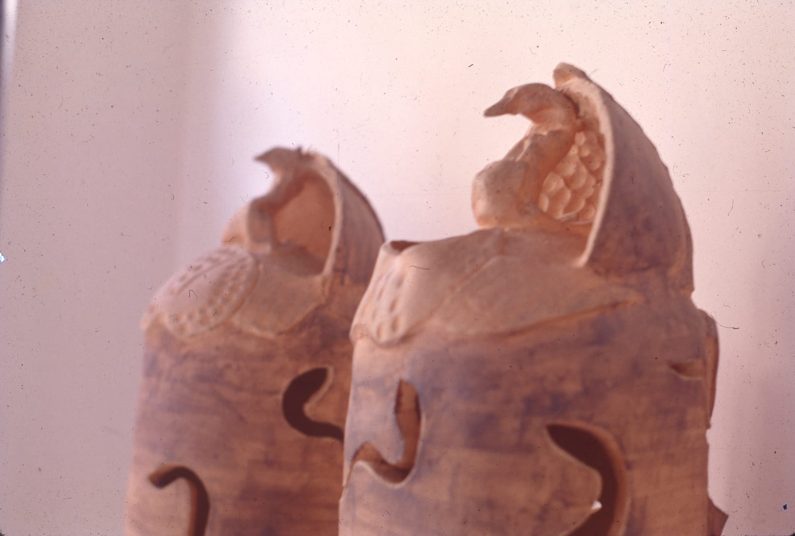 Mrinalini Mukherjee, SNAKE COLUMNS I&II(LOTUS POND), 1995-96