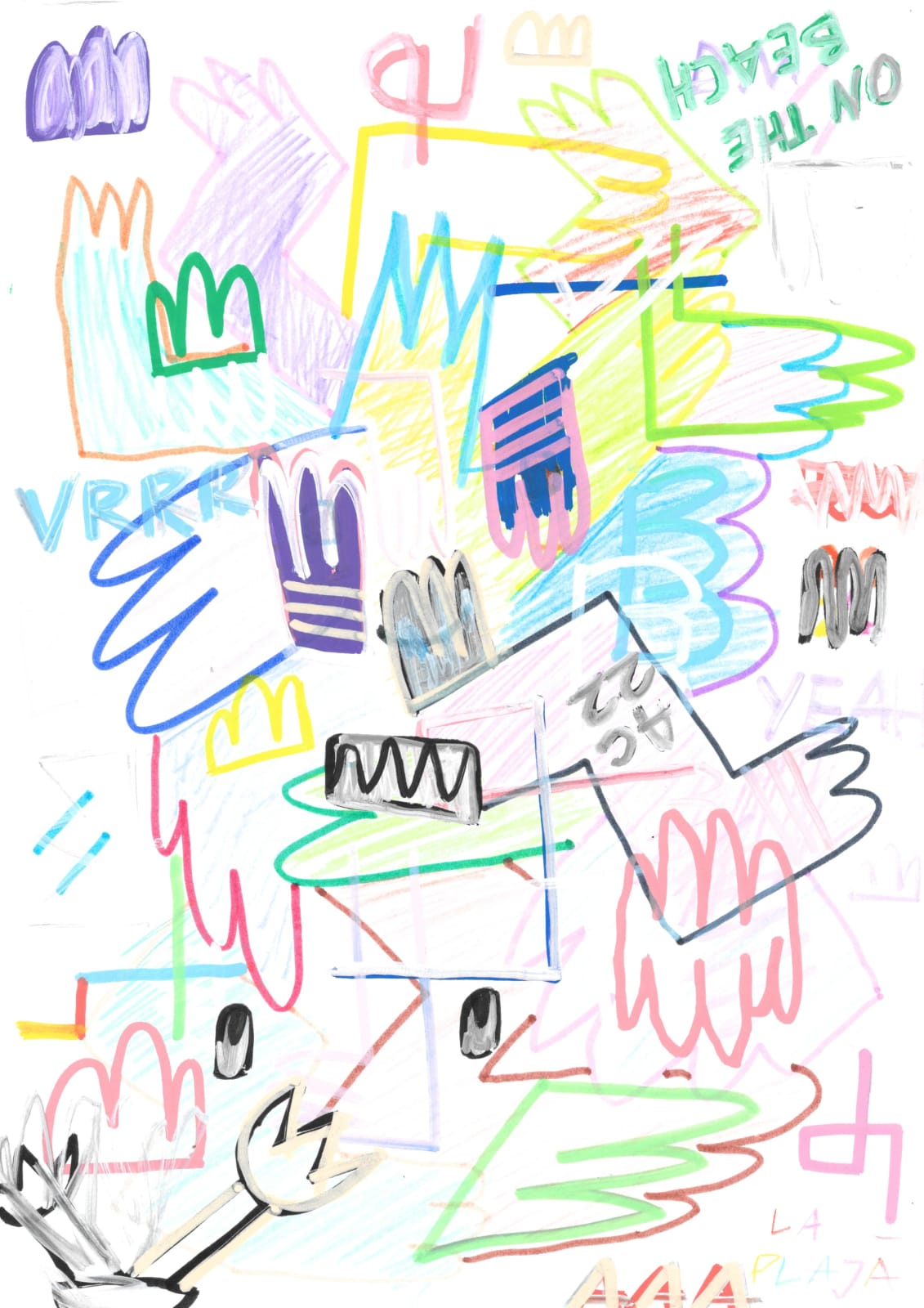 Andrei Costache, Drawing 71, 2021