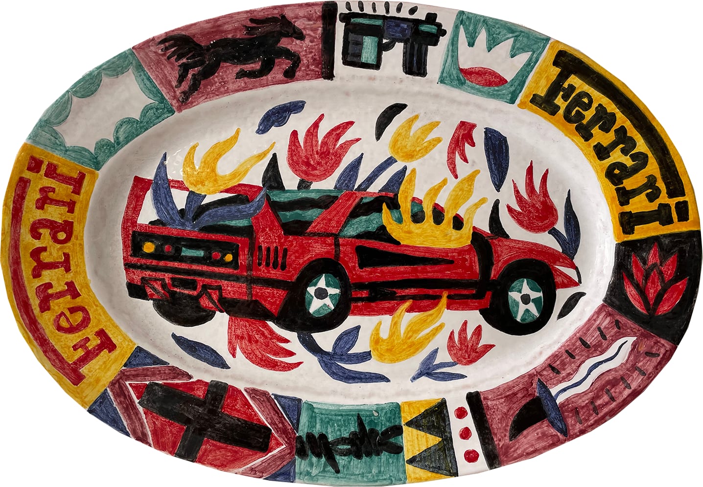 Saddo, Ferrari Plate, 2022