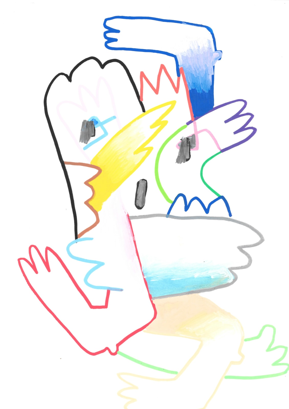 Andrei Costache, Drawing 6, 2022