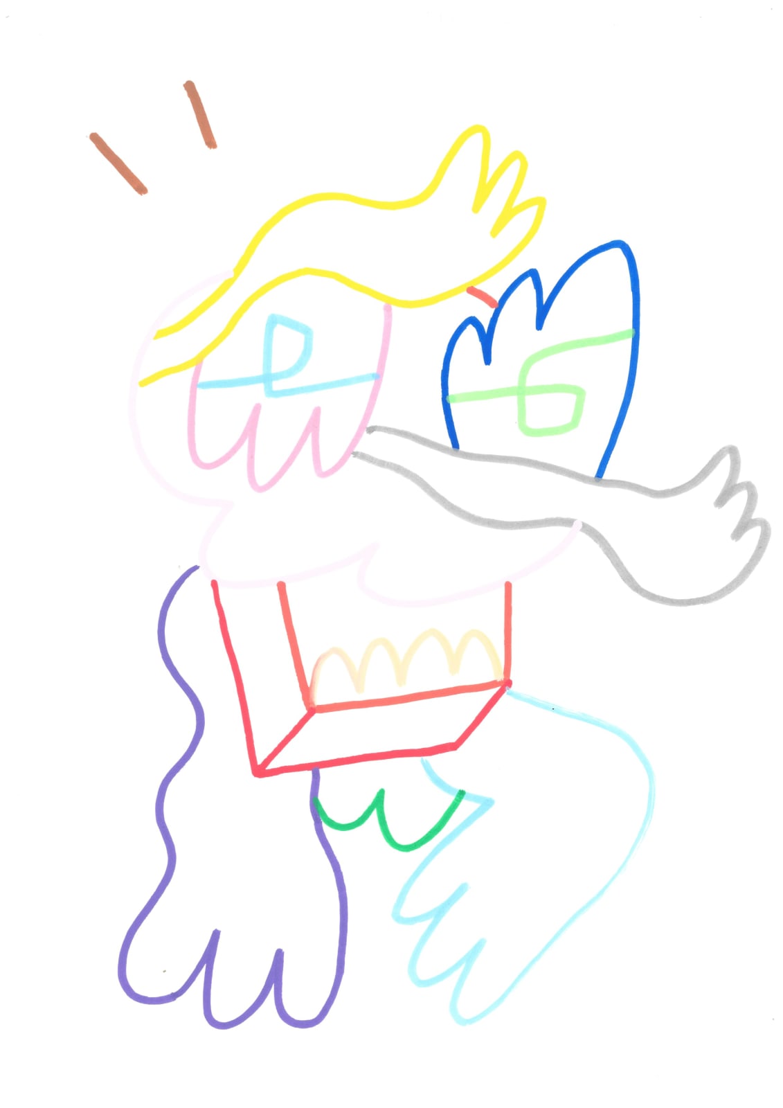 Andrei Costache, Drawing 53, 2022