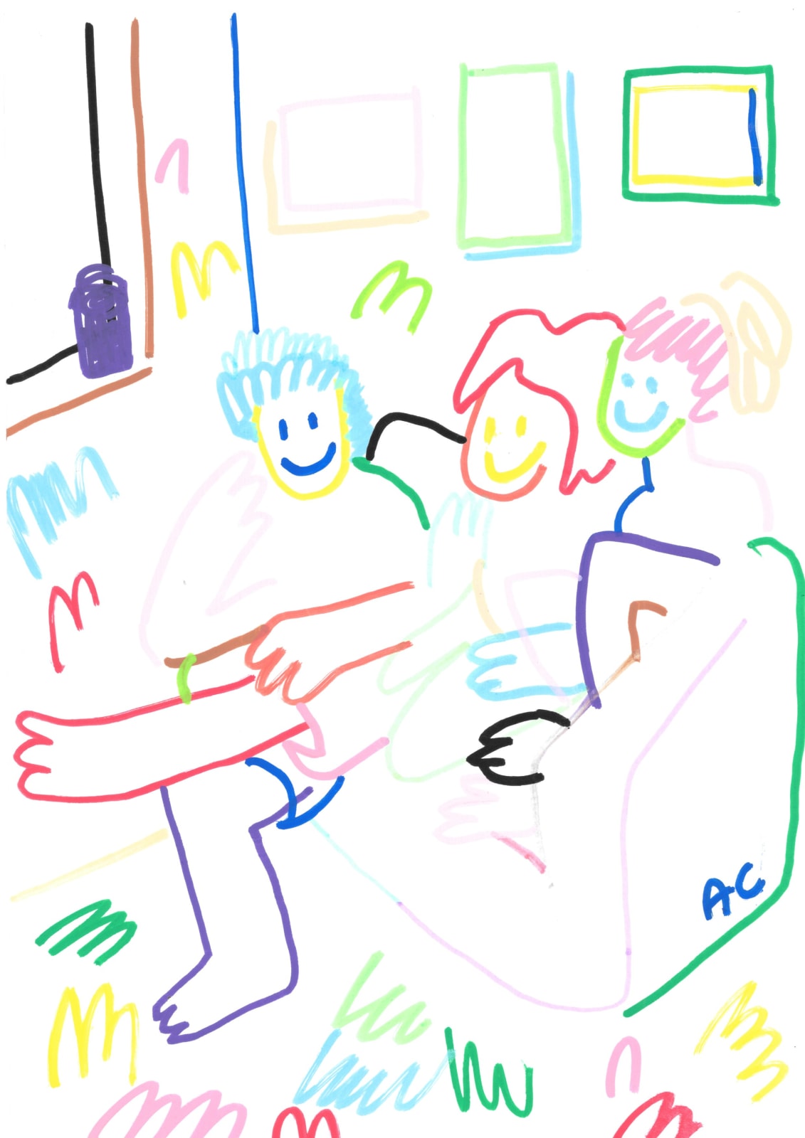 Andrei Costache, Drawing 69, 2022