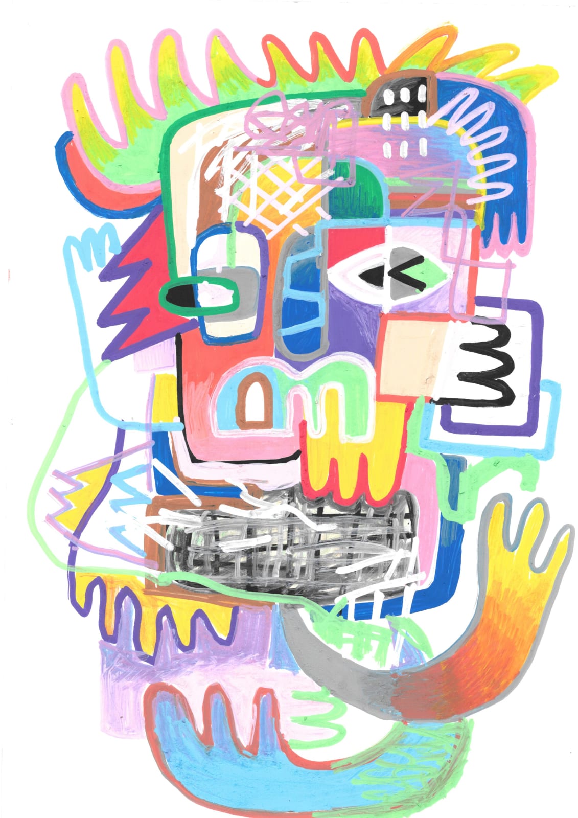Andrei Costache, Drawing 45, 2022