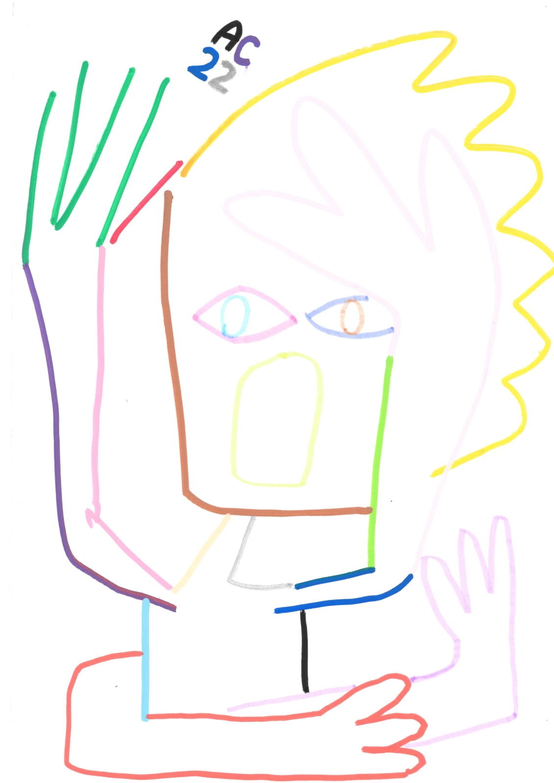 Andrei Costache, Drawing 57, 2022