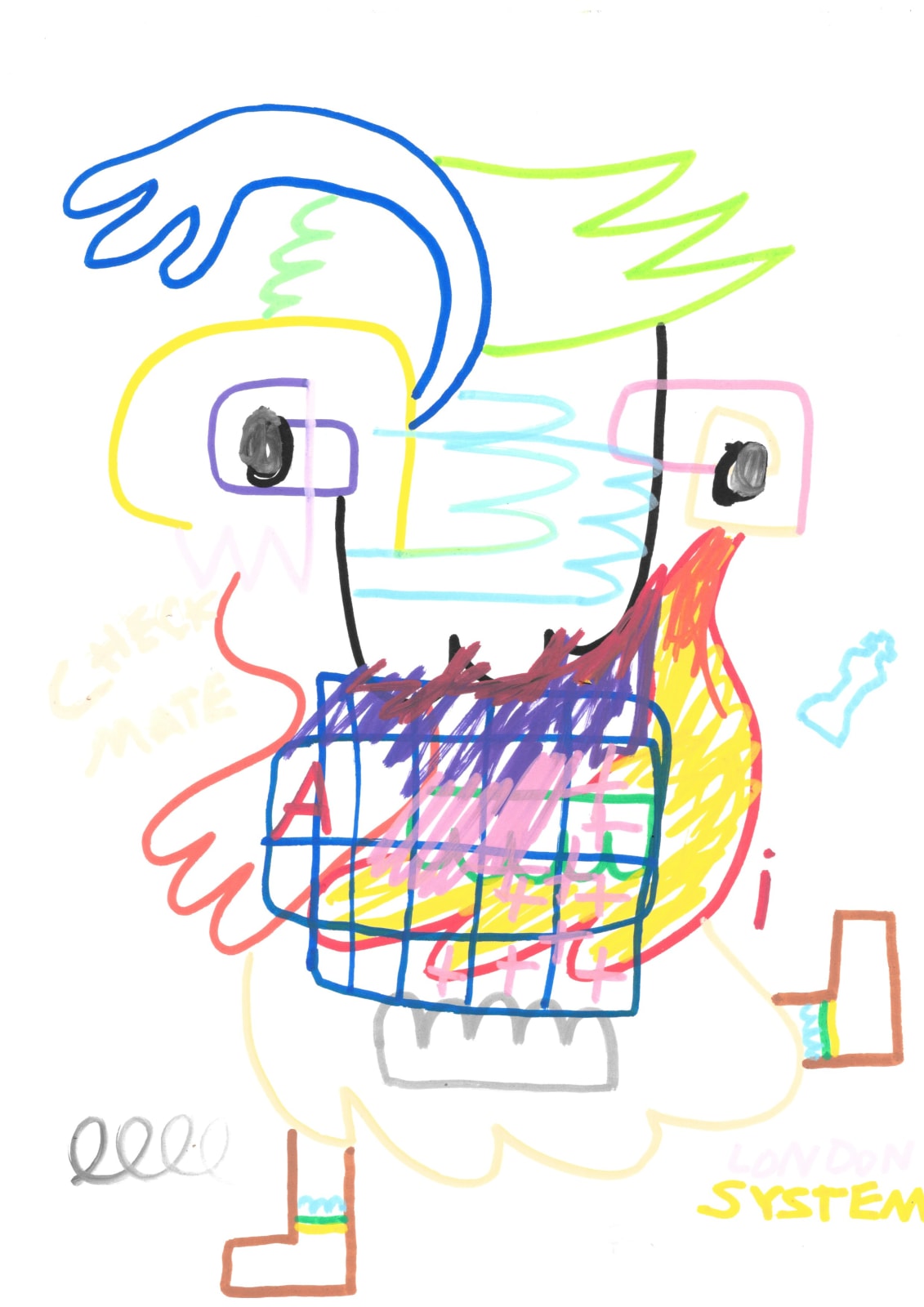 Andrei Costache, Drawing 4, 2022