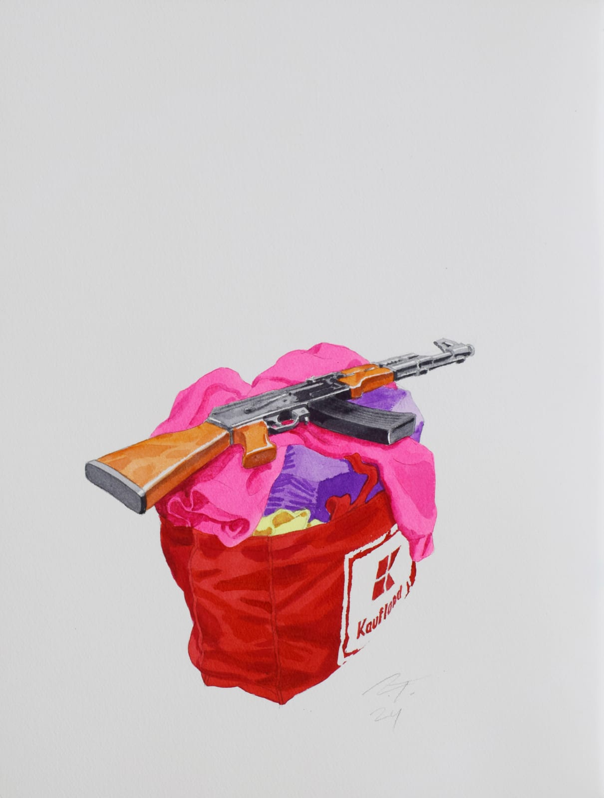 Roman Tolici, LUGGAGE, 2024,