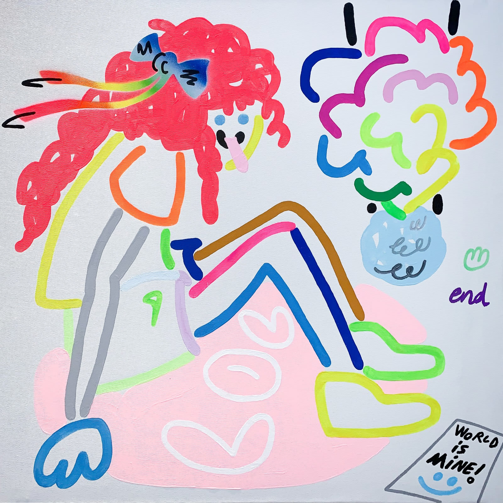 Andrei Costache, Hanging Around My Kokedama, 2022