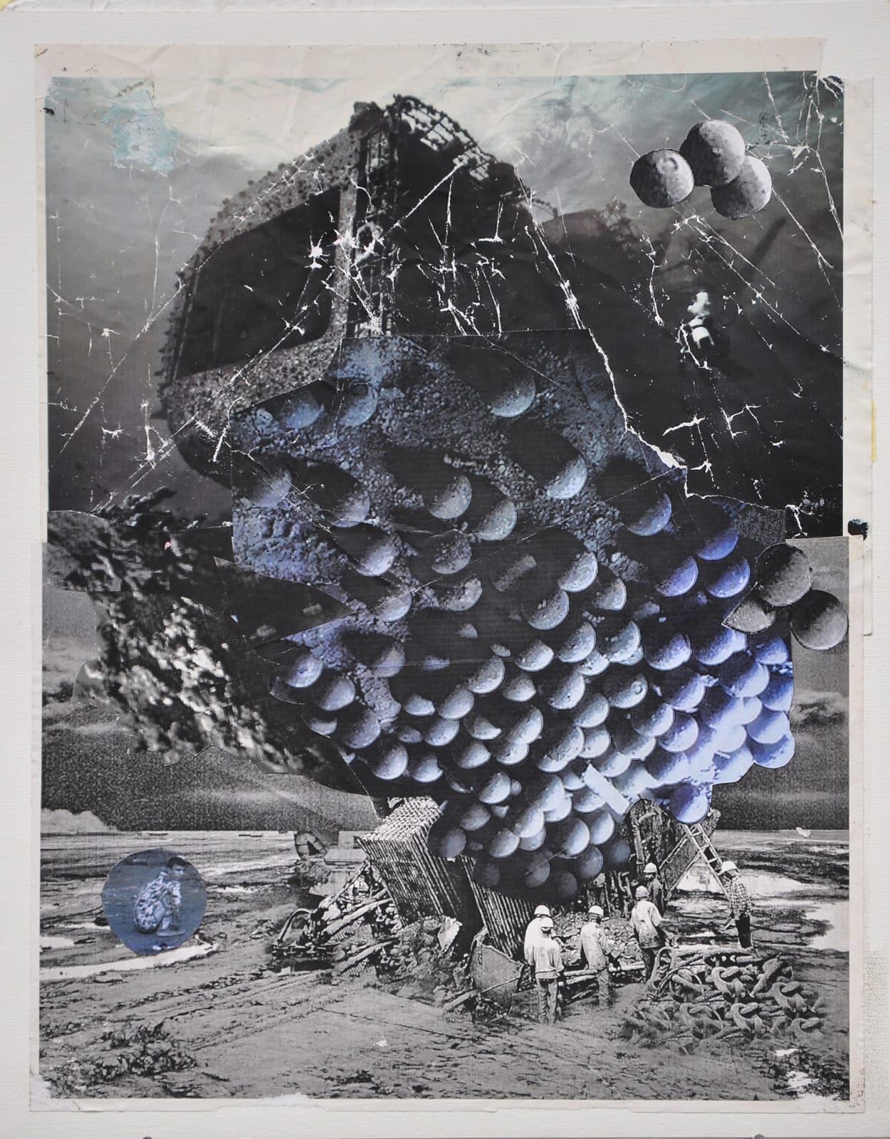 Sándor Szász, Collage #1, 2016
