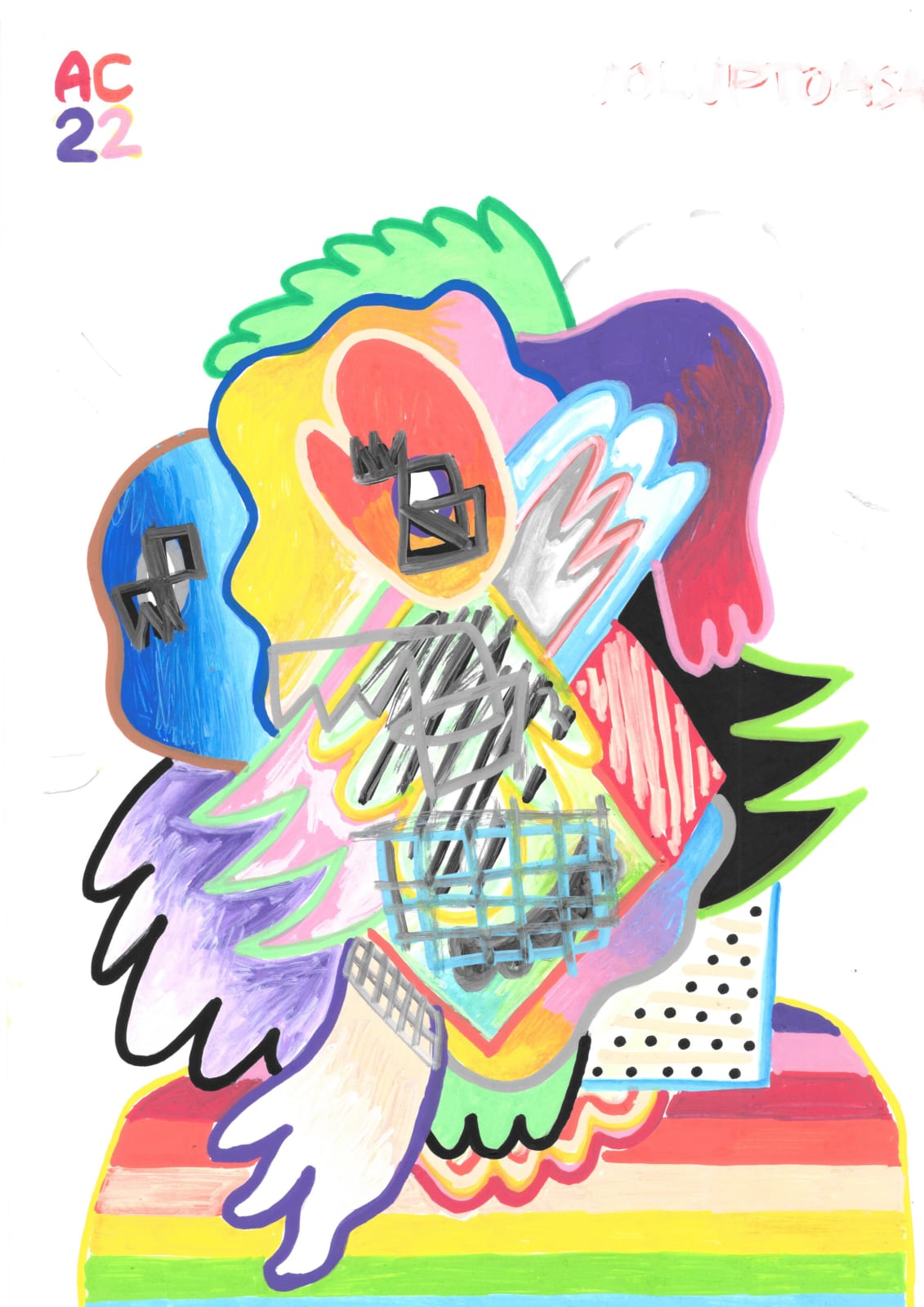 Andrei Costache, Drawing 10, 2022