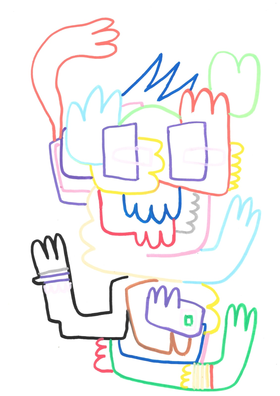 Andrei Costache, Drawing 5, 2022