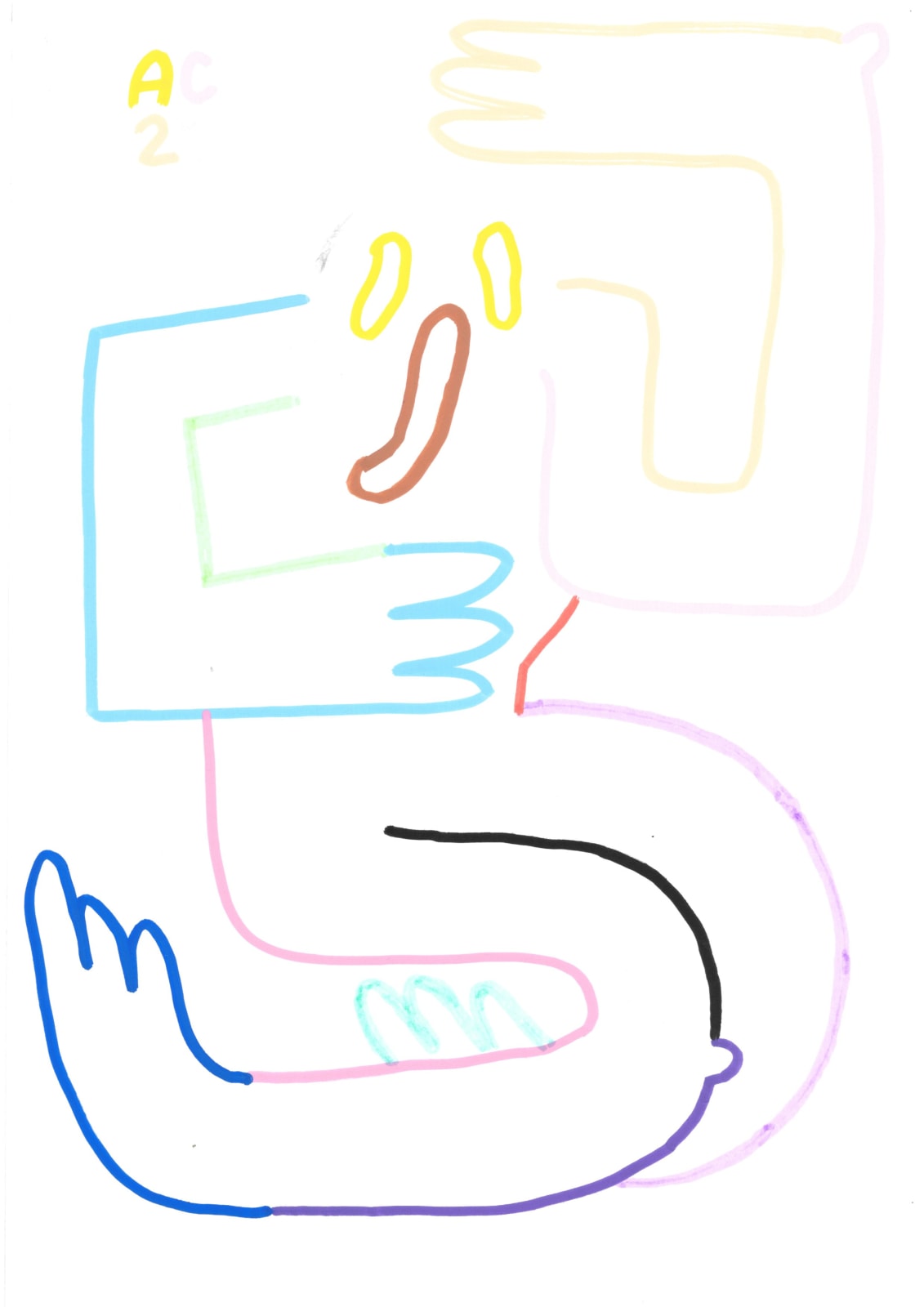 Andrei Costache, Drawing 56, 2022