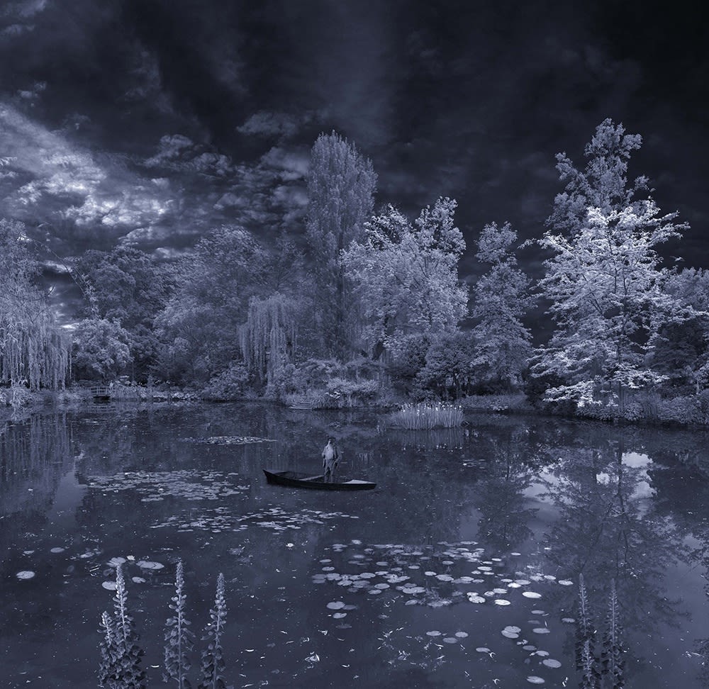 Jean-François Rauzier, Giverny Bassin Nocturne 3, 2022