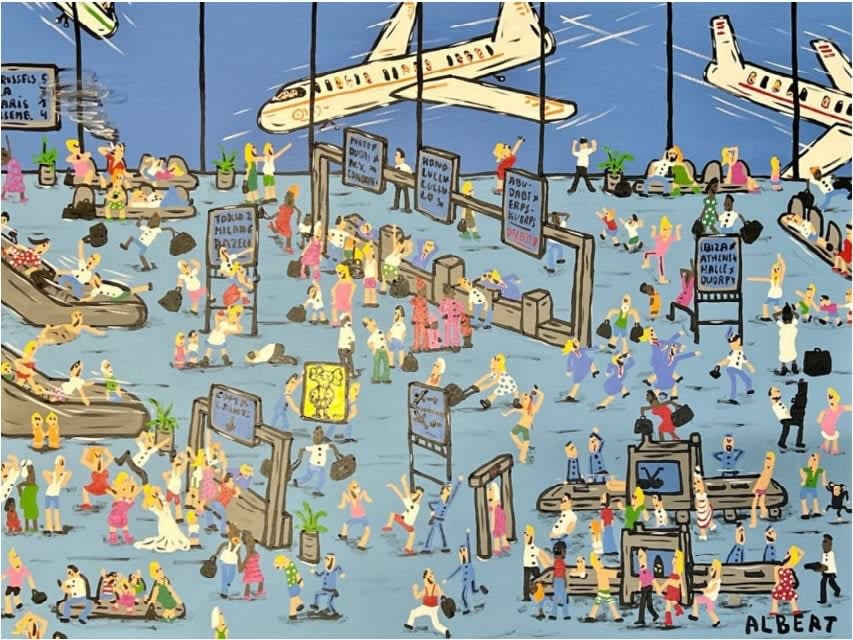 Albert Willem, Almost Ready for Departure, 2023