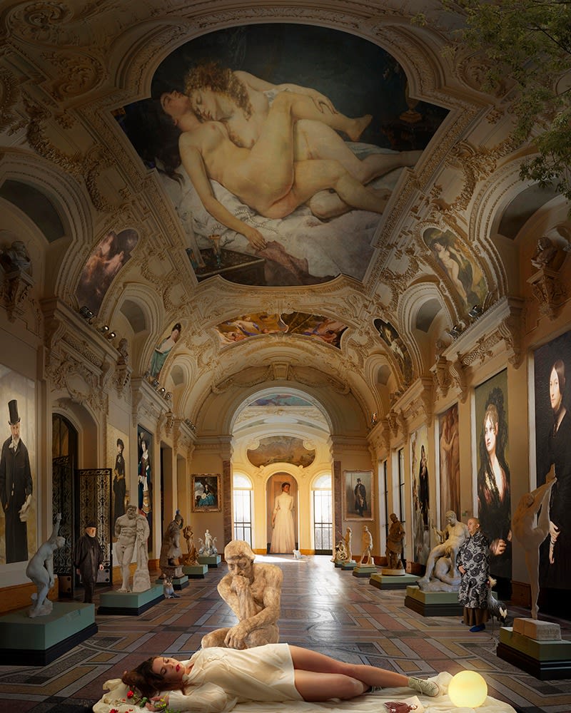 Jean-François Rauzier, Manon from the series ‘Dream Catchers’, 2021