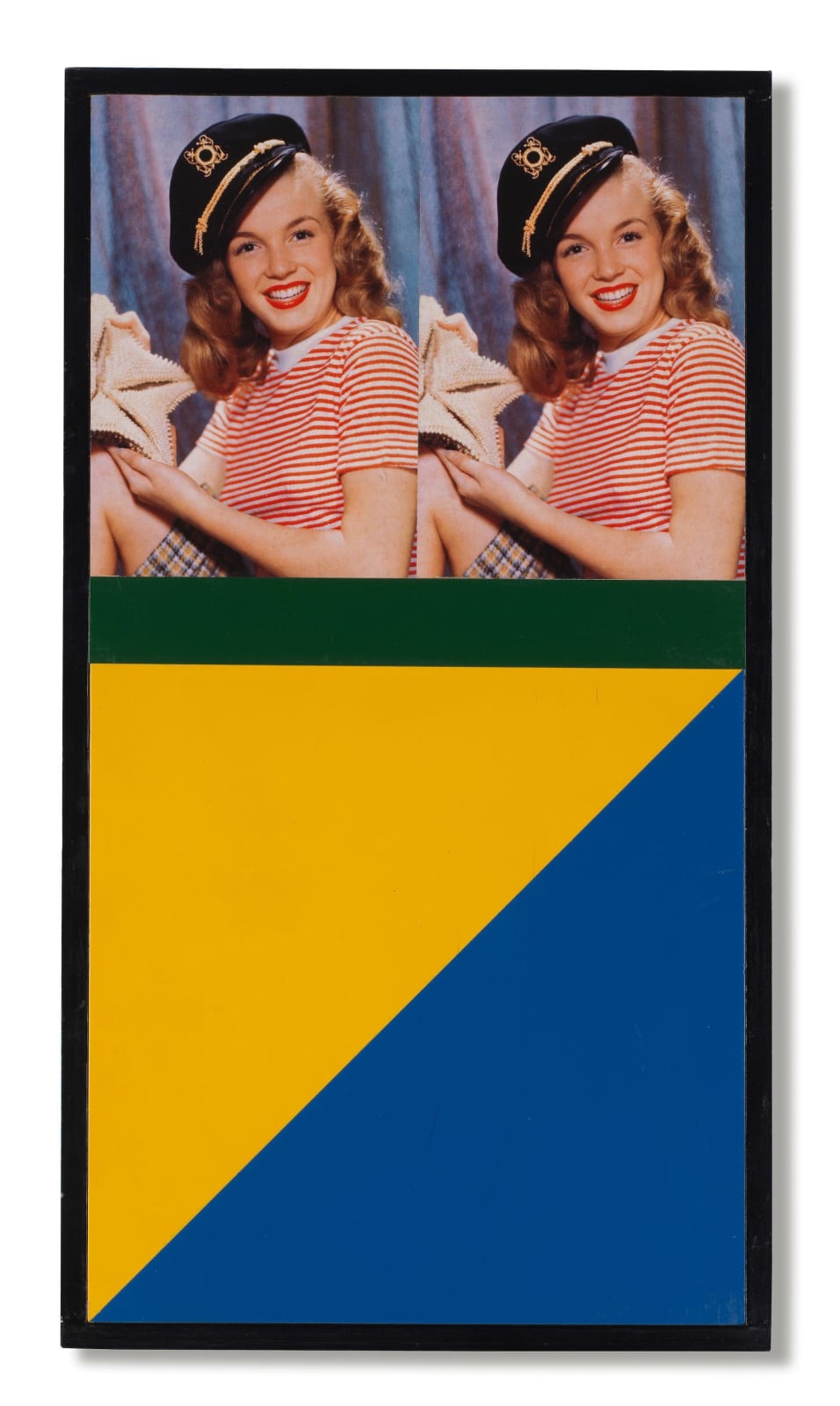 Peter Blake, M.M. Yellow & Blue, 1990