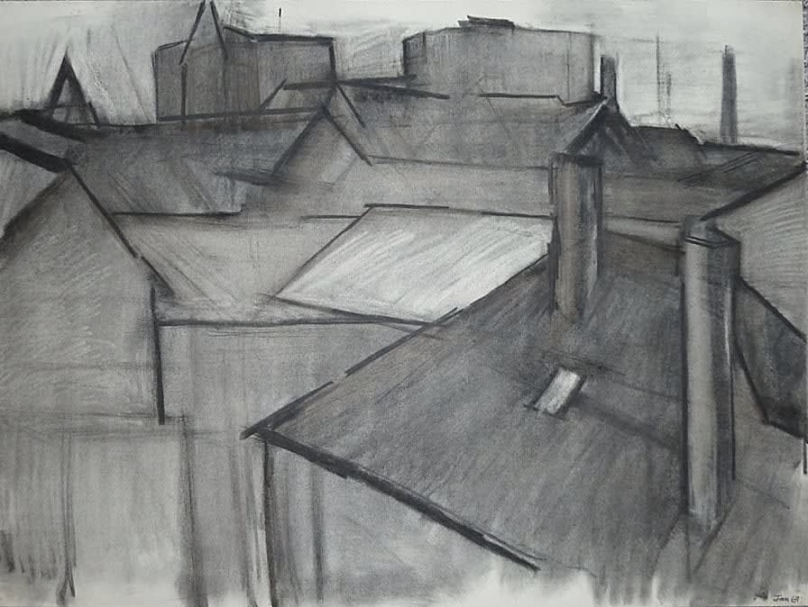 Dorothy Mead, Rooftops, June 1969, 1969