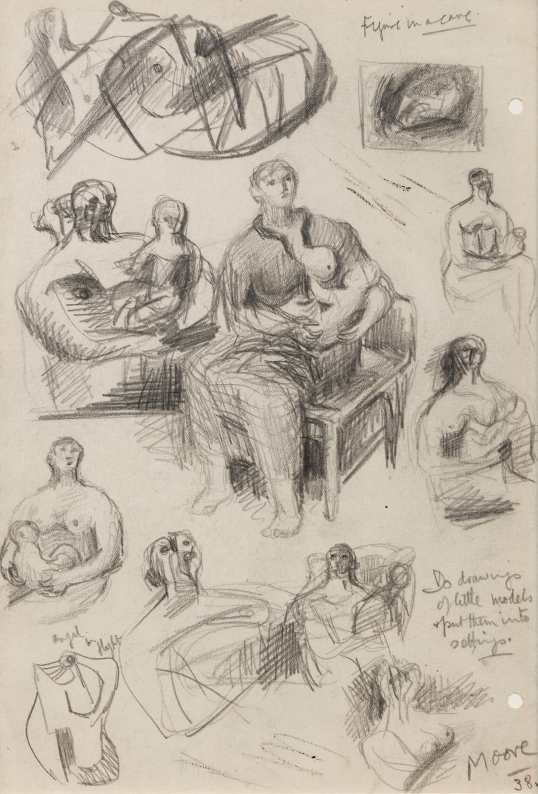 Henry Moore, Figural Study, 1932