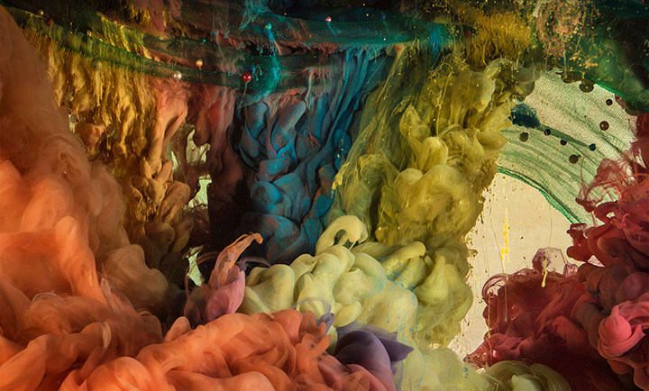 Kim Keever, Abstract 56063, 2021