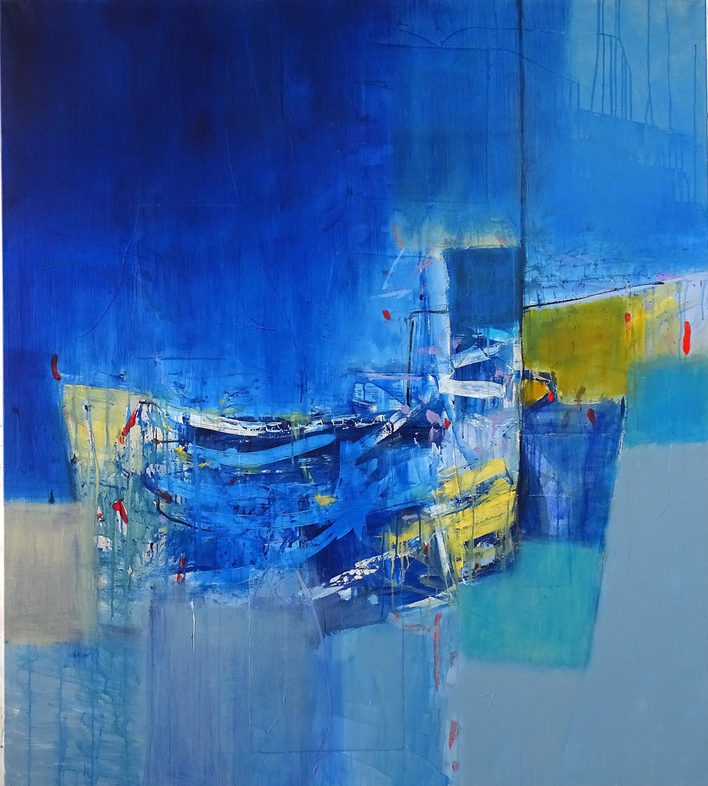 Martyn Brewster, Blue Horizon no. 2, 2019