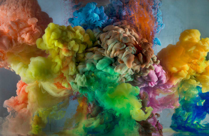 Kim Keever, Abstract 10077, 2014