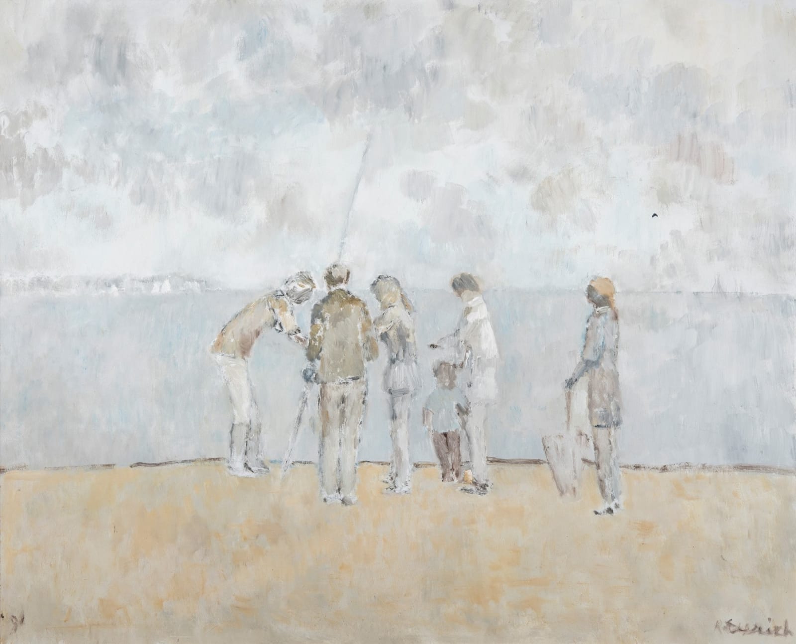 Richard Eurich, 1 Fishing Party, 1991