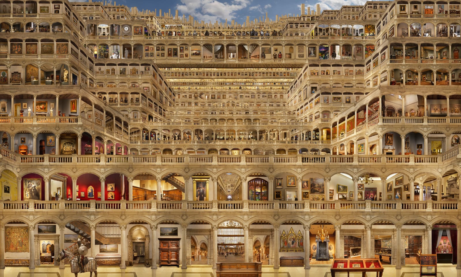 Jean-François Rauzier, The Met, 2014