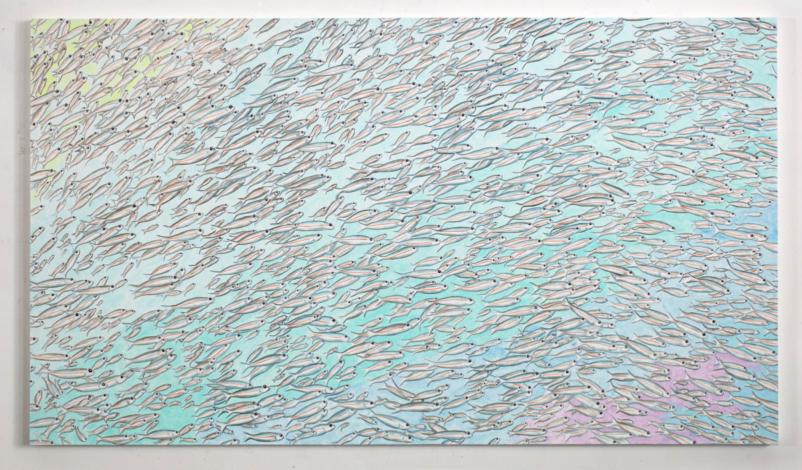 Doug Argue, Untitled (Fish School), 2023