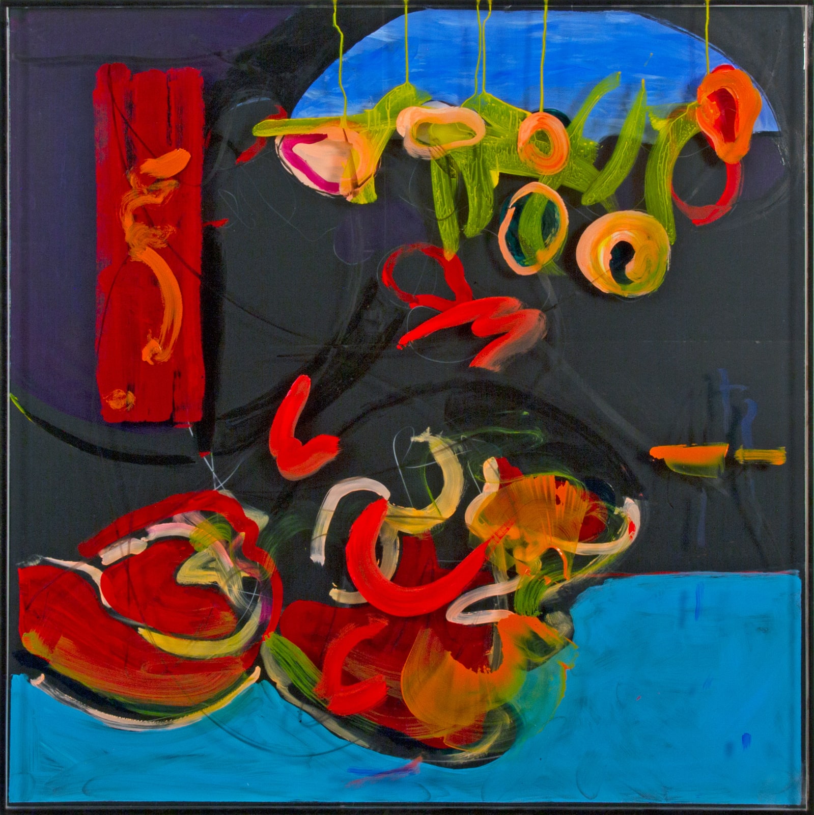 Danielle Frankenthal, Untitled (Black Painting)