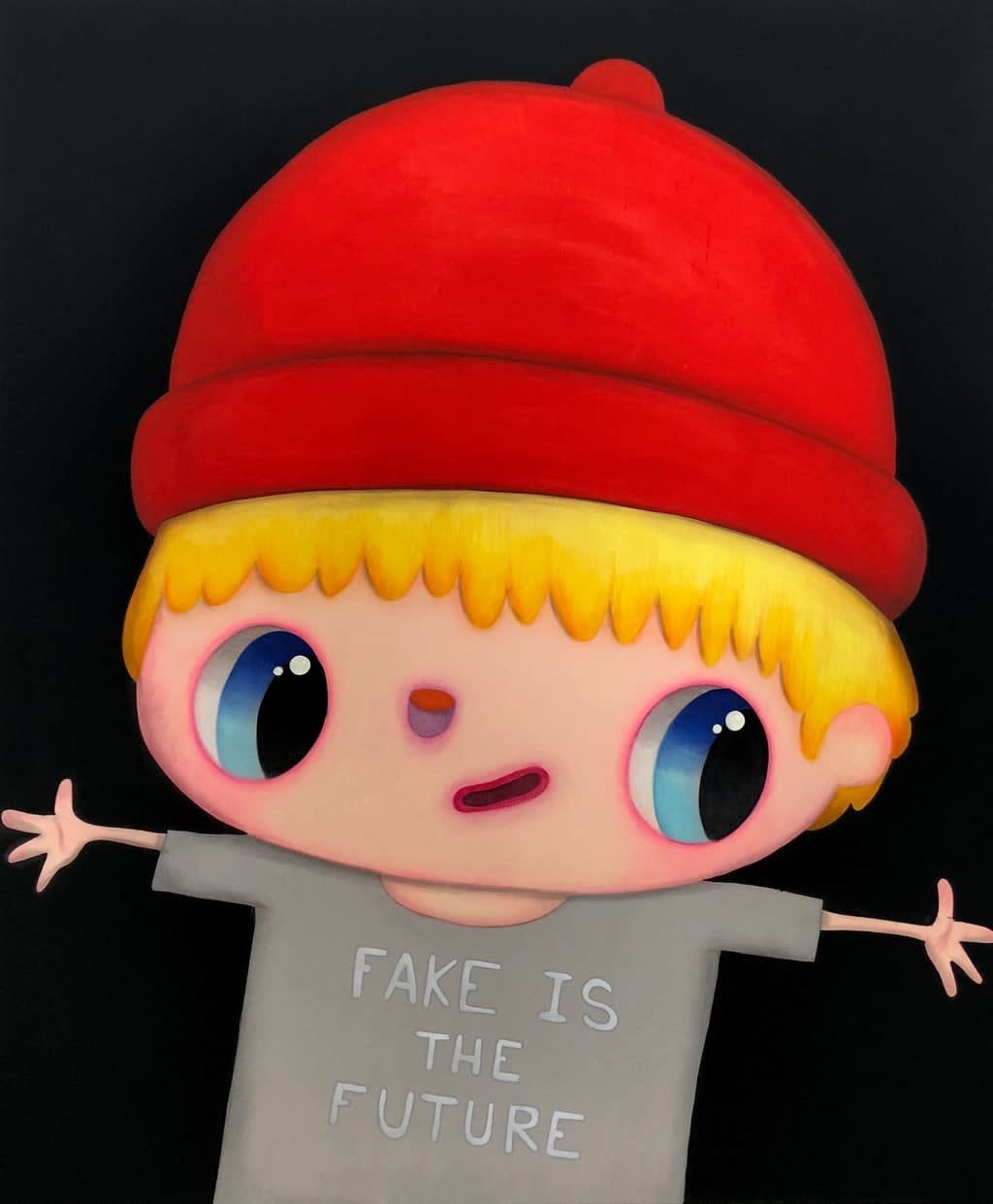 Javier Calleja, Fake is the Future , 2018