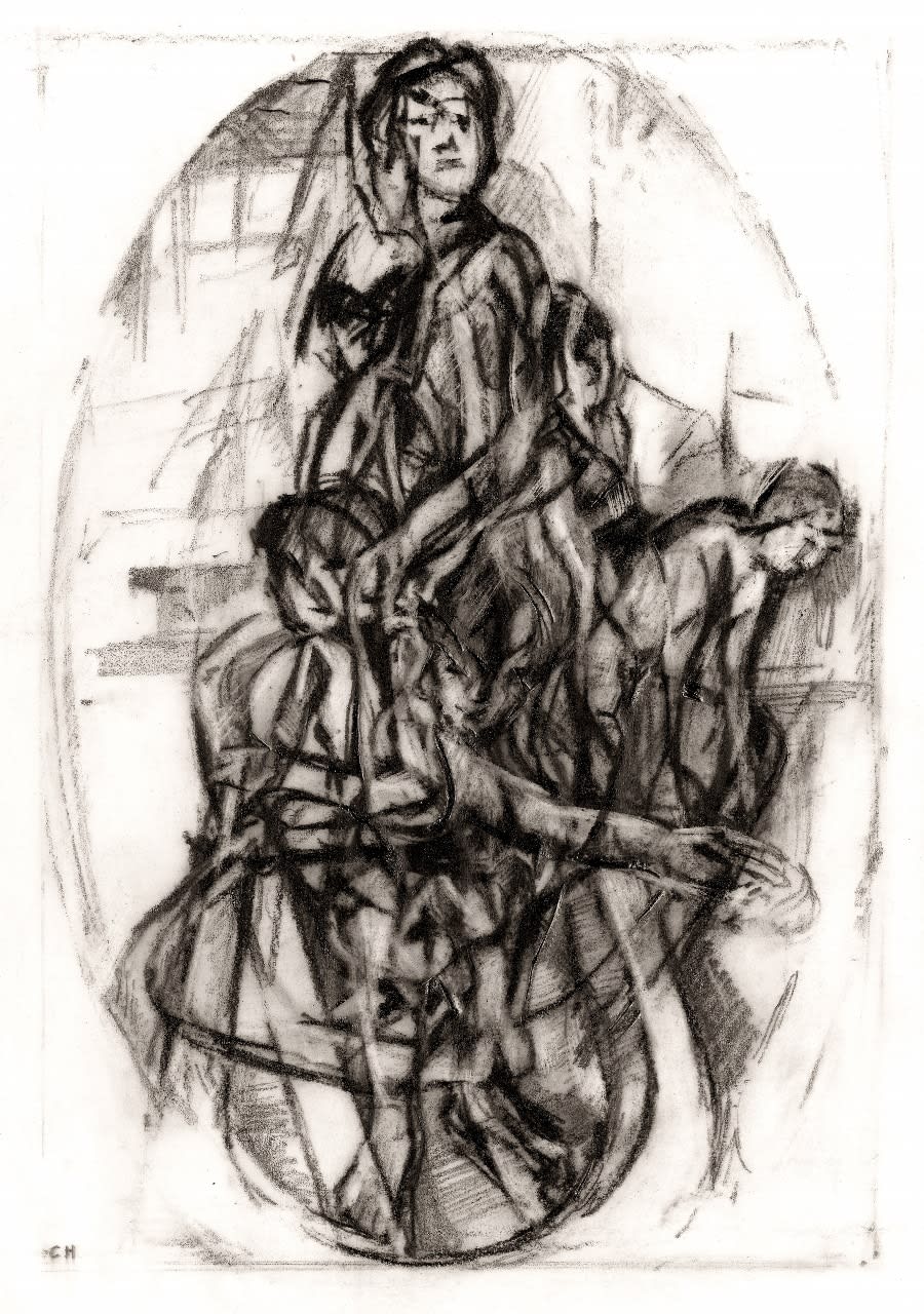 Clive Head, Drawing for Siddal's Ferry, 2015/2017