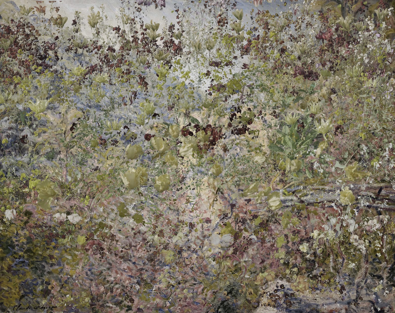 Jean-François Rauzier, Giverny Abstract 8, 2022