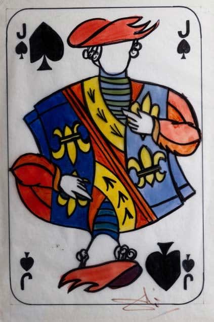 Salvador Dali, Valet Piques, 1967