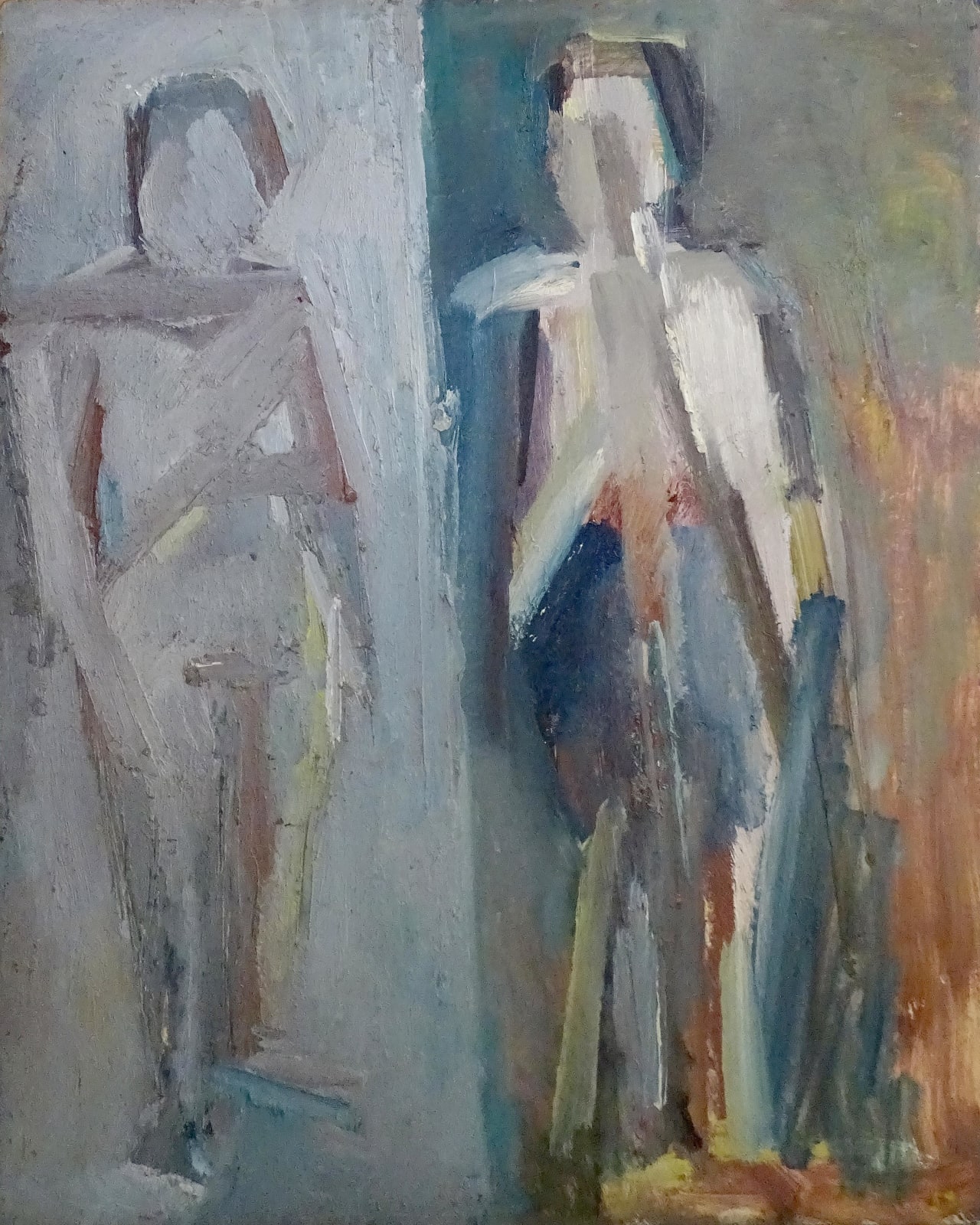 Dorothy Mead, Double figure study, 1959