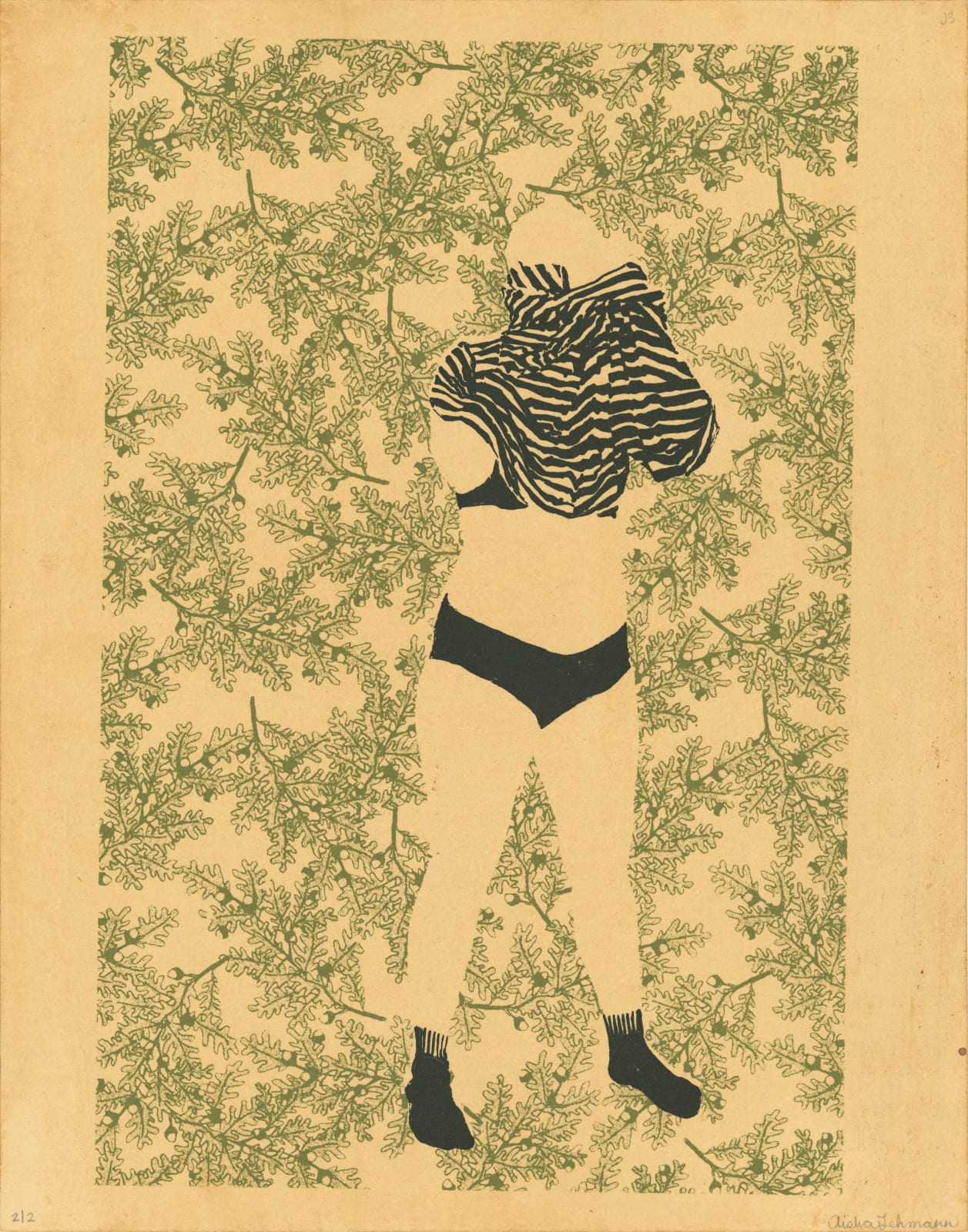 Aïsha Lehmann, ausziehen anziehen | Untitled (J), 2022
