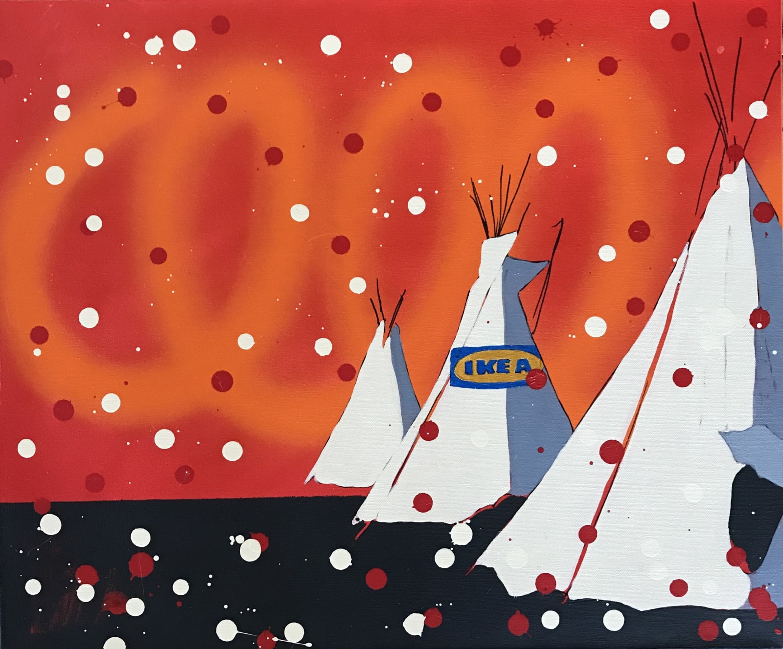 Frank Buffalo Hyde, Non Gated Community #3, 2019