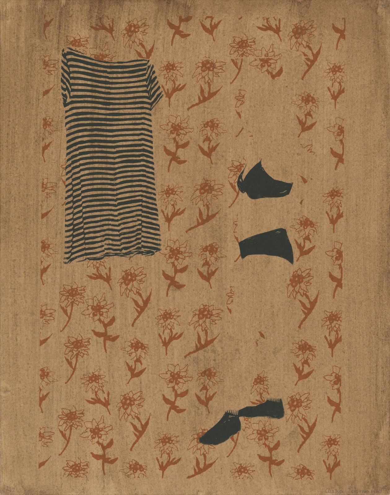 Aïsha Lehmann, ausziehen anziehen | Untitled (J), 2022