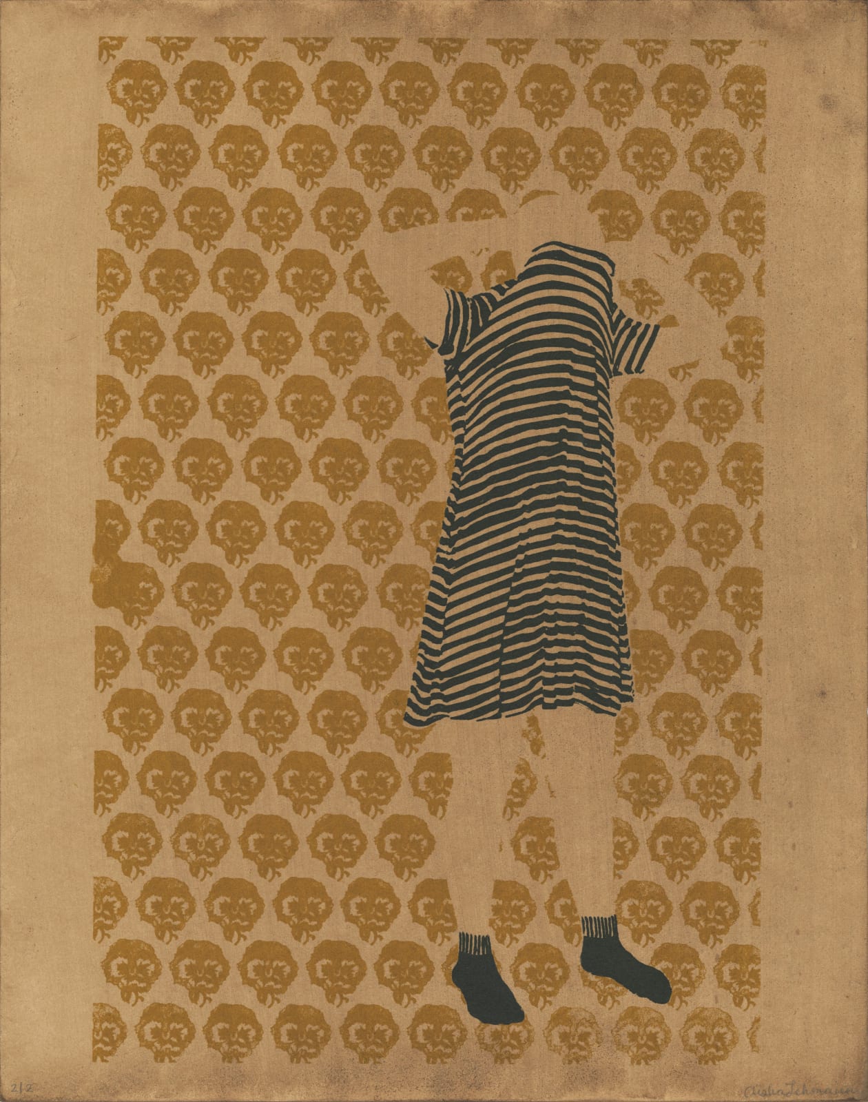 Aïsha Lehmann, ausziehen anziehen | Untitled (J), 2022
