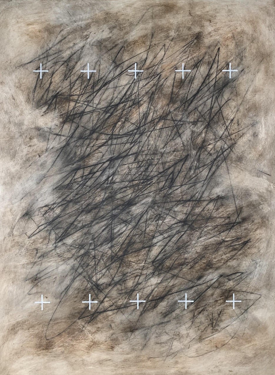 Patrick Dean Hubbell, Earth: Gestural Movement, 2021