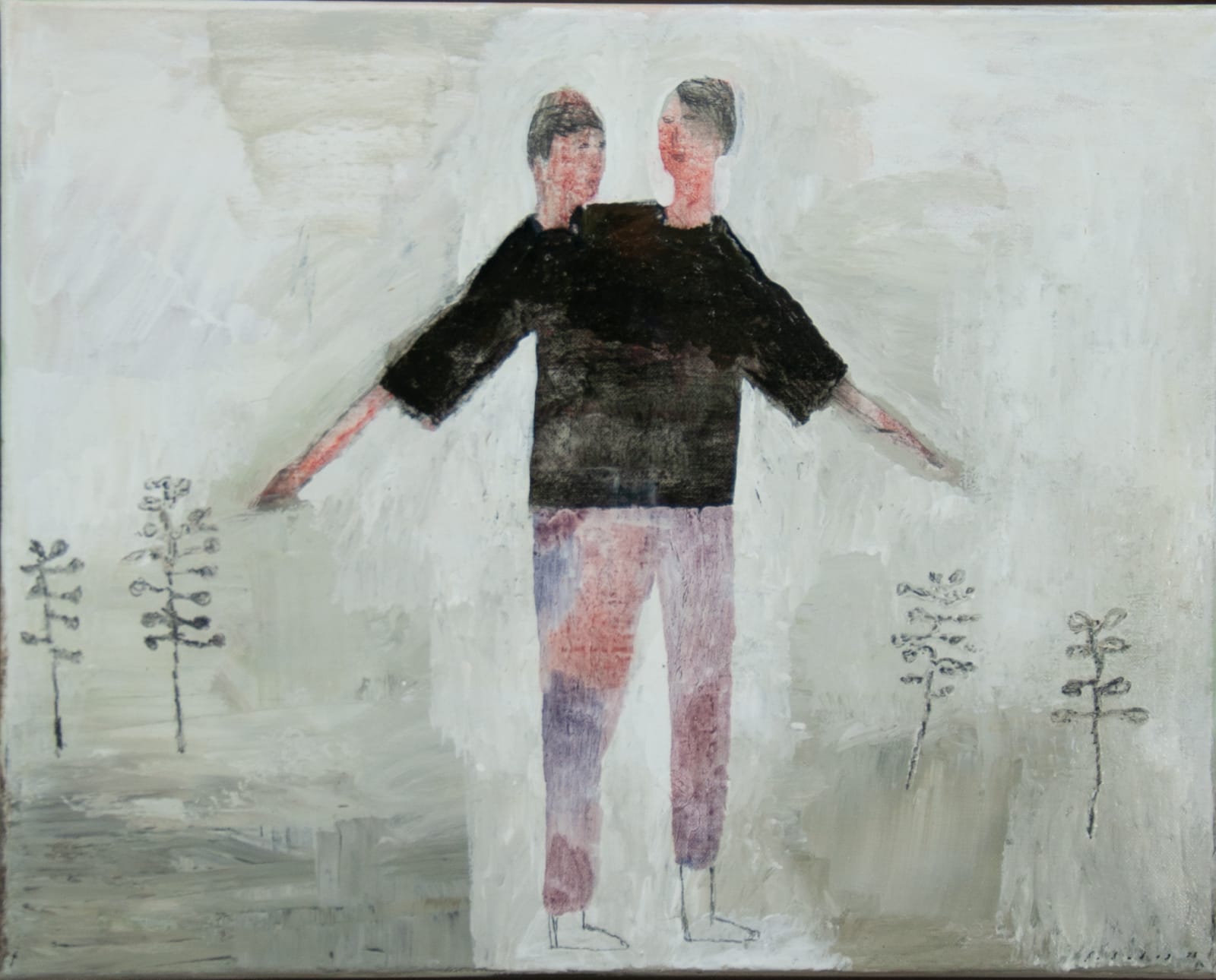 Fidalis Buehler, Two Heads One Shirt, 2021